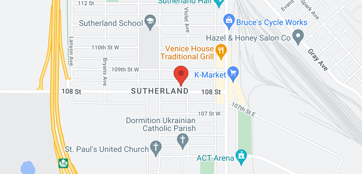 map of 122 108th ST W